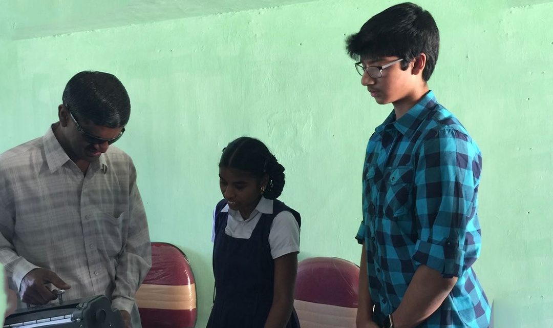 Sai Hitesh Vavilapalli: Indian-American teen’s nonprofit empowers the visually impaired