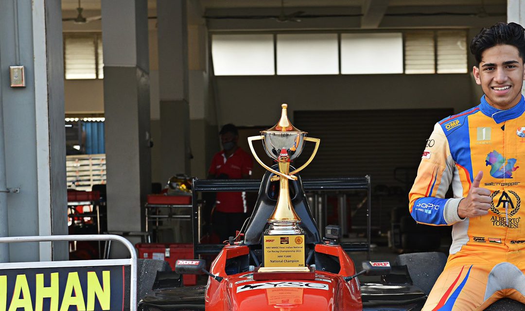 Shahan Ali Mohsin becomes the first Indian to win FIA Formula 4 car racing Indian series