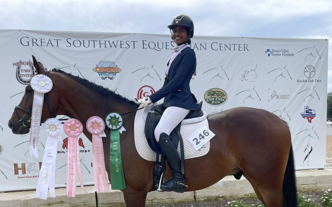 Teen equestrian Ananya Settipalli is making waves in the US