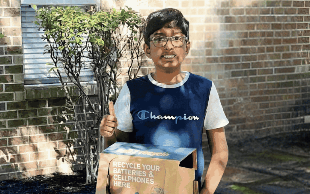 Sri Nihal Tammana’s Recycle My Battery helps rid the world of hazardous waste