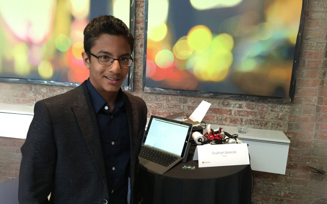 Shubham Banerjee: The young Indian-American innovator making braille affordable